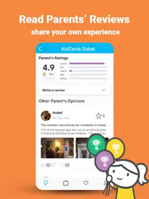 Kidzapp - Family Activities android App screenshot 1